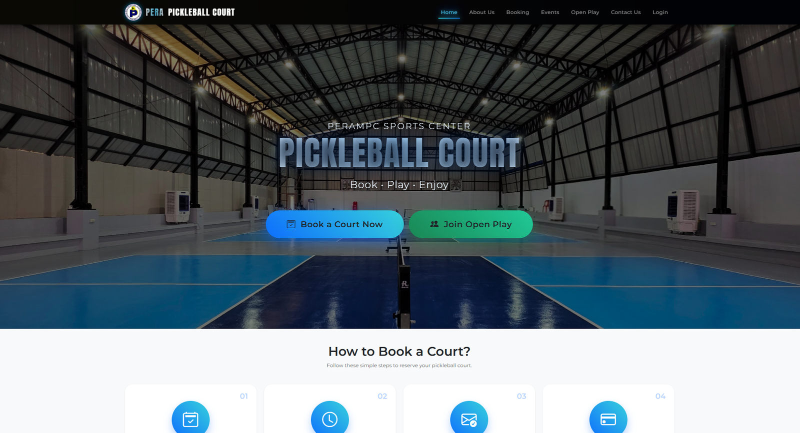 Pickleball Court Reservation